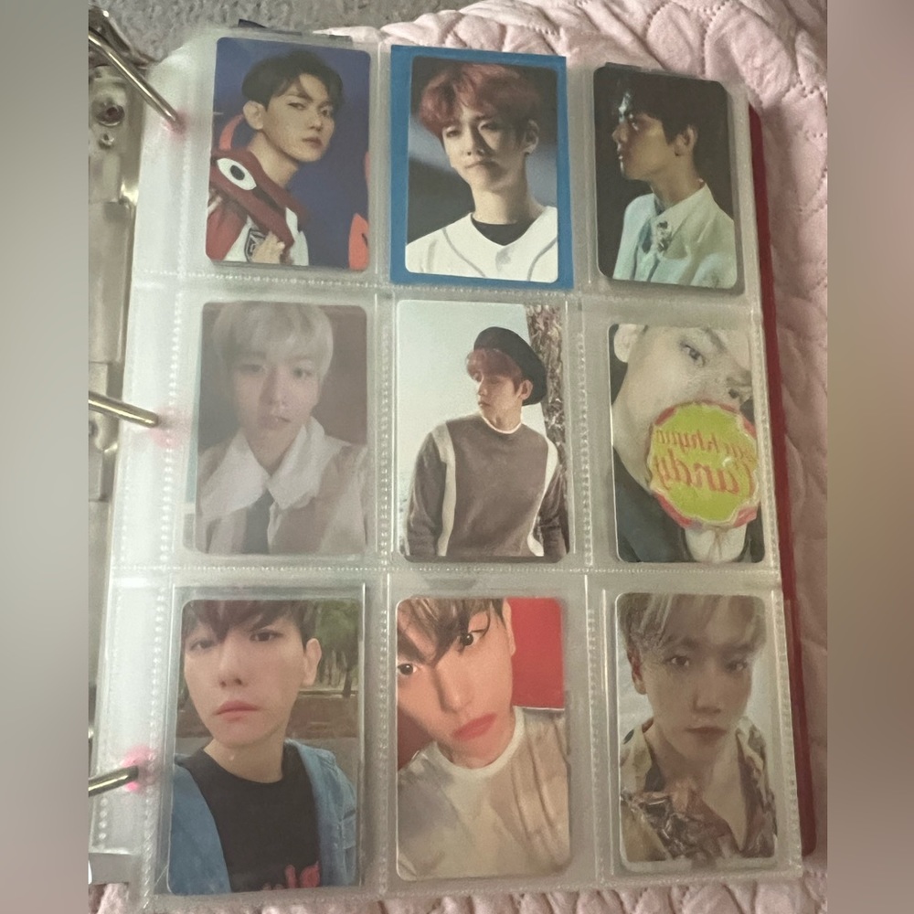 Baekhyun Exo Kpop photocards